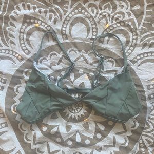 Army Green Bikini Top